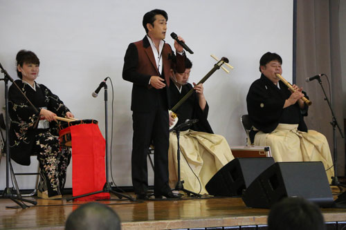 福田こうへいが地元 盛岡市の中学校での講演で令和3年の仕事をスタート 唄栞 うたしるべ