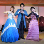 ■北田恵美、三木ゆかり、こおり健太がジョイントライブ。昭和の名曲やデュエット曲などを披露。